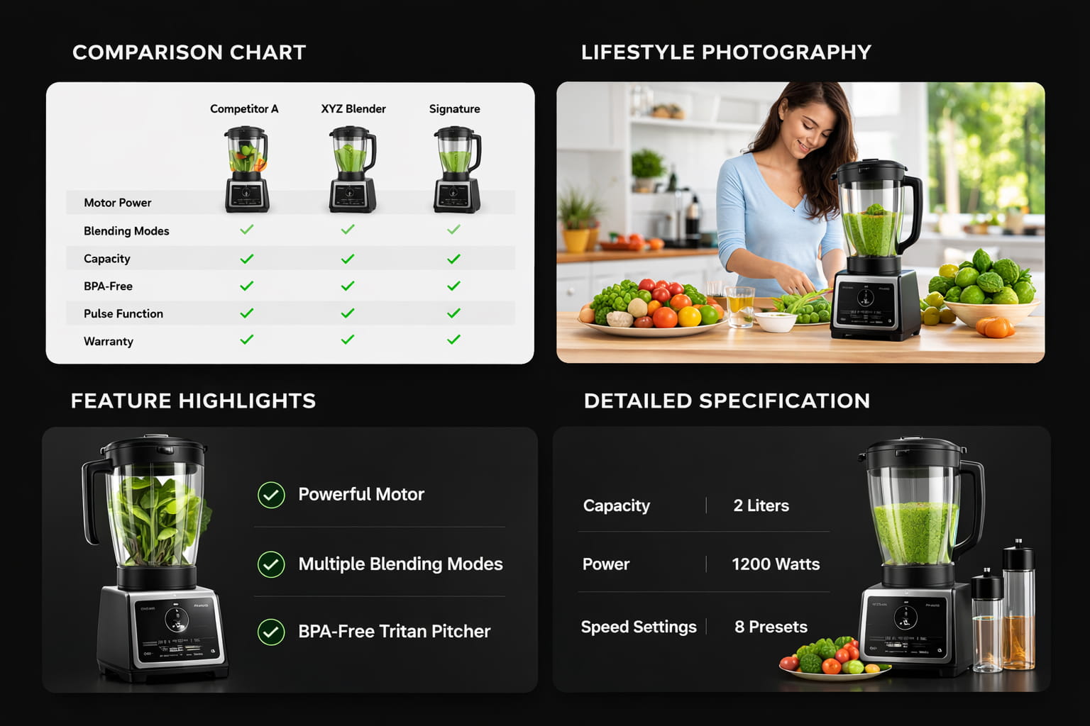 Examples of A+ Content benefits
