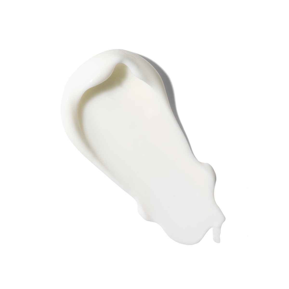 poth skincare cream texture swatches on white background